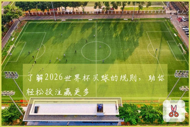 了解2026世界杯买球的规则，助你轻松投注赢更多